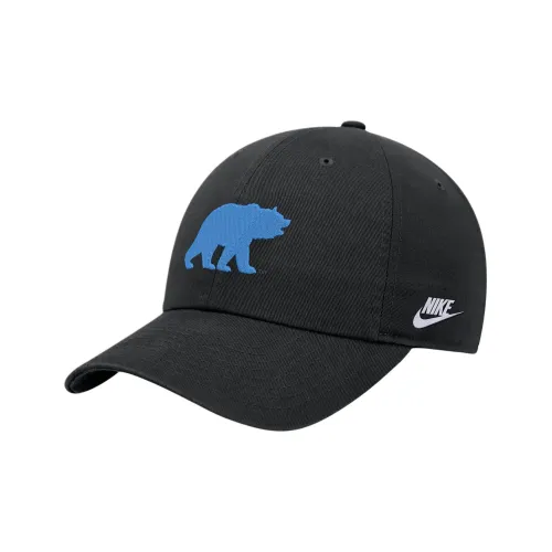 Nike Хлопковые кепки унисекс черные