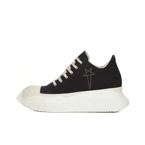 Rick Owens DRKSHDW Абстрактный Низкий Топ Стильные Скейтбординги Мужской Черный