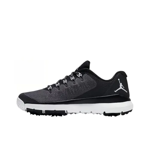 Джордан Shock Absorbers Slip-Resistant Abrasion-Resistant Low Top Golf Shoes Men's Black