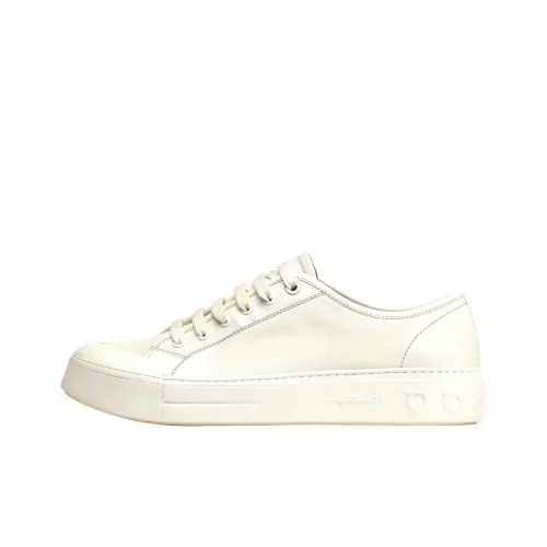 Ferragamo Gancini Стильные Скейтбординги Мужской Белый