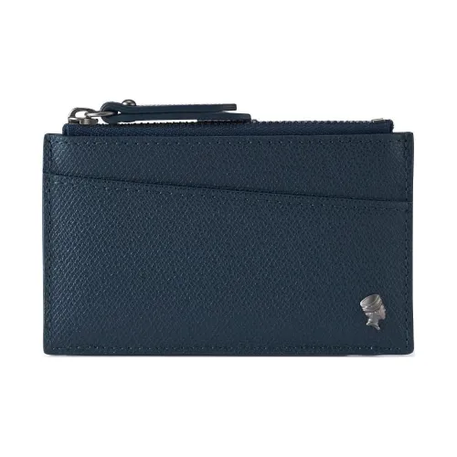 Porter Коровья кожа Монетница Унисекс Морской синий