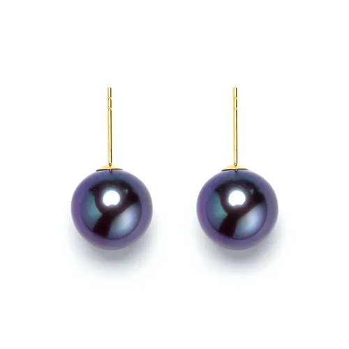 Moon Jewelry S925 Серебряные серьги-гвоздики Жемчужная раковина Женские