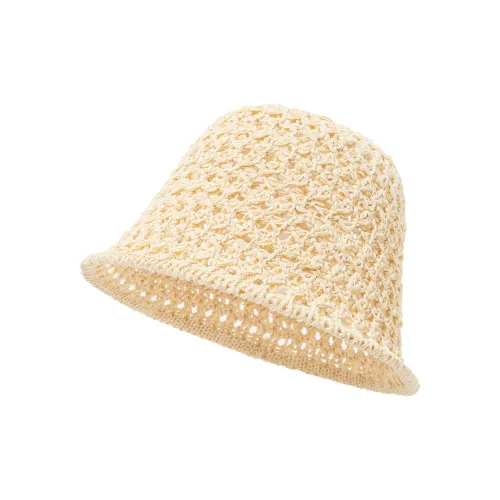 BAIJUAN Соломенная плетеная полиэстеровая панама унисекс