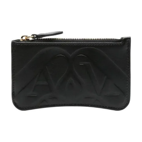 Alexander McQueen Телячья кожа Кошелек Женские Черный