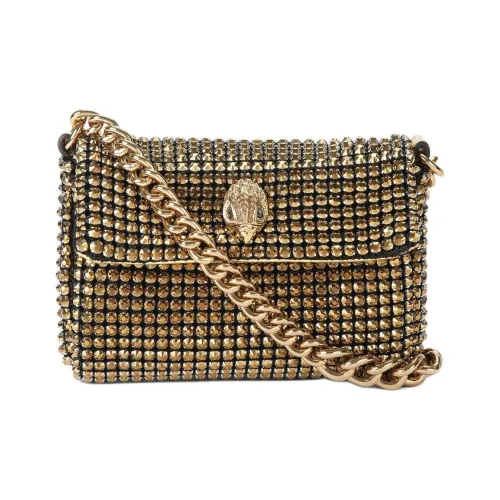 Kurt Geiger London Кристальный Тип покрытия Сумка через плечо Микро Женские Золотой