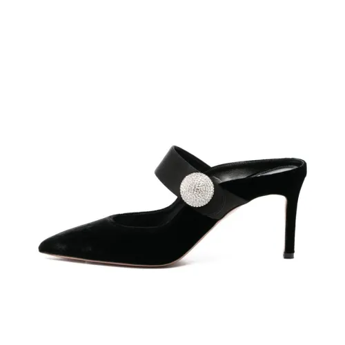 AQUAZZURA Домашние тапочки Женские Черные