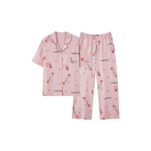 Chun Xi Pajama Комплект Женский Розовый