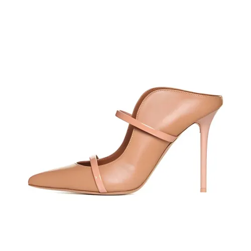 Malone Souliers Домашние тапочки Нежно-бежевые Женские