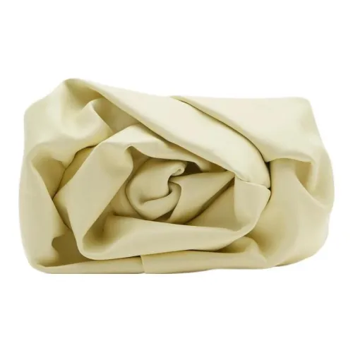 Burberry Lambskin Clutch Women's Drink Yellow