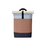 Пыльно-голубой & Красное дерево