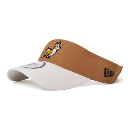 New Era Хлопковые шляпы с защитой от солнца Женские Хаки