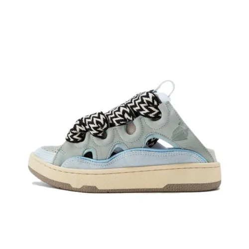 Lanvin Curb Домашние тапочки Женские Светло-синие