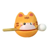 Merit Деревянный рыбка Апельсин Кошка