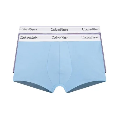 Calvin Klein 2 упаковки фиолетовые + синие мужские брюки со стрелкой