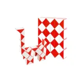 [48-Segment] Красно-белый Волшебный Рулон