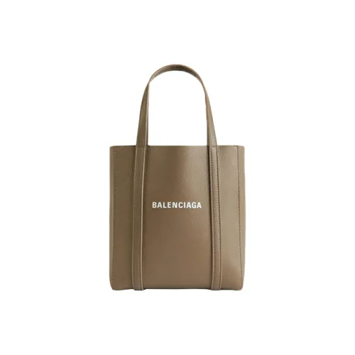 Balenciaga Повседневная сумка Tote из коровьей кожи сумка для покупок сумка через плечо маленькая женская коричневая