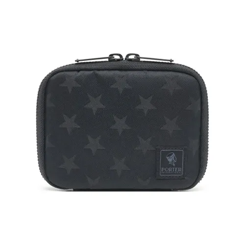 PORTER Полиэстер Кошелек Унисекс Черный