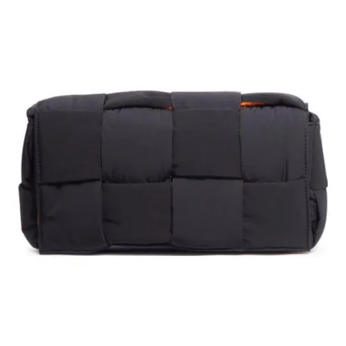 Bottega Veneta Нейлоновая сумка через плечо сумка на плечо средняя женская синяя