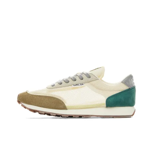 Norman Walsh Casual Low Top Бежевый/Лесной Зеленый Унисекс
