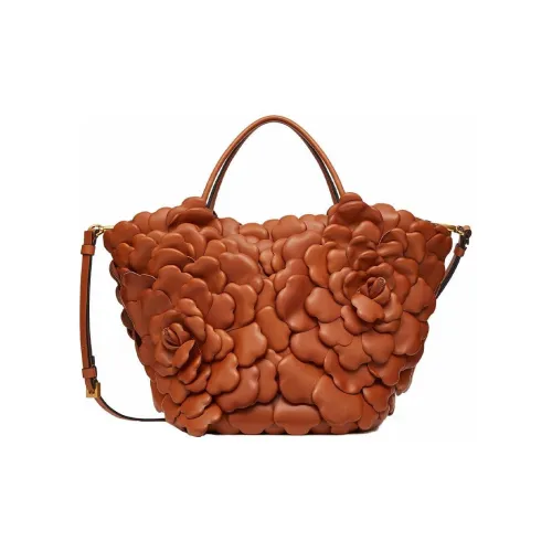 Valentino GARAVANIAtelier Телячья кожа Ведрообразная сумка Сумка через плечо Сумка для женщин Коричневый