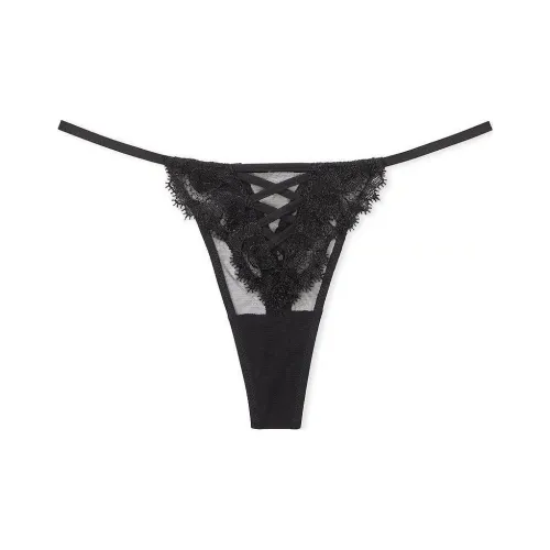 Victoria's Secret 1 упаковка черный женский стринг