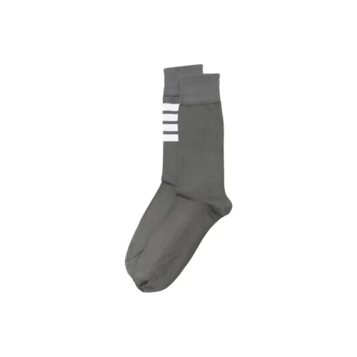 THOM BROWNE 1 шт Серый Женские Носки MID до икры