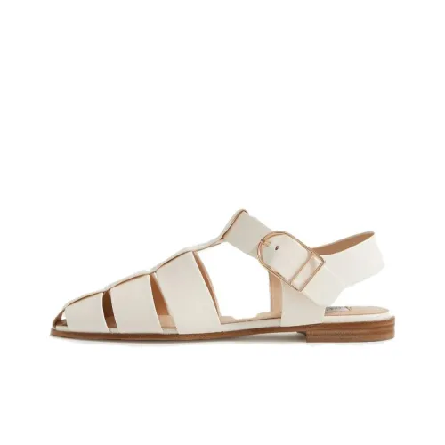 GABRIELA HEARST Lynn Римские Сандалии 2 см Женские Белые