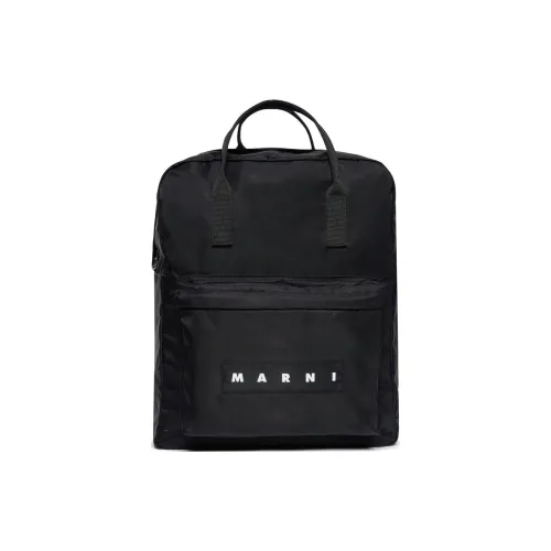 MARNI Полиамидный нейлоновый рюкзак для детей черный