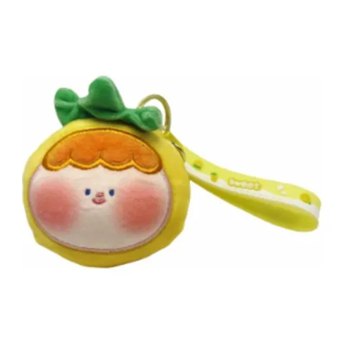 Lanisi Разверните Плюшевый Игрушку Желтый Нежно Сжимайте Лицо Для Медленного Отскока. Куклы Плюшевый Брелок