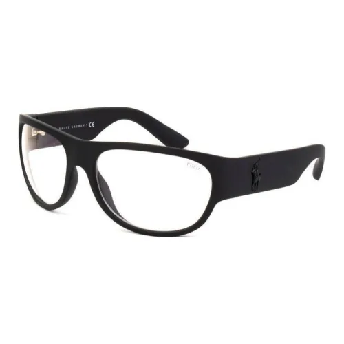 Polo Ralph Lauren Смола Нерегулярная форма Оправы для очков Унисекс Черный