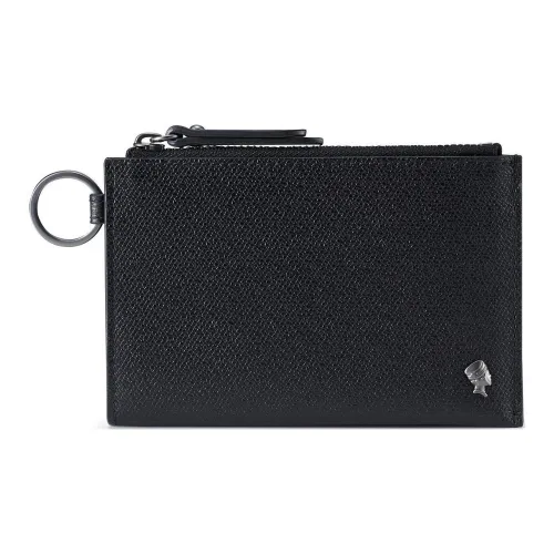 PORTER Leather Монетница Унисекс Черный