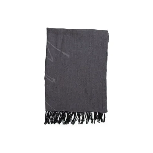 Yohji Yamamoto Вискоза Вязаные Шарфы Женские