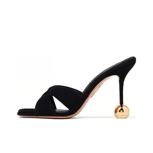 AQUAZZURA Резина Slide Женские Черные