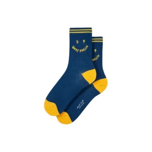 Paul Smith 1 шт Синий Женские Носки MID до икры