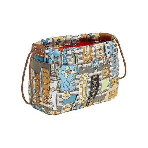 HERMES Шелковый клатч женский многоцветный