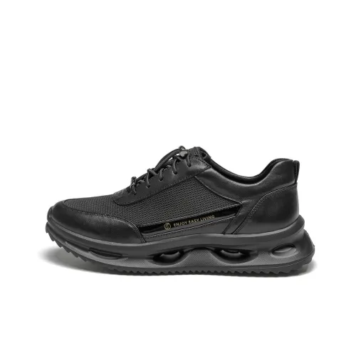 J.BENATO Дышащий Легкий Rebound Низкий Топ Повседневная Обувь Мужская