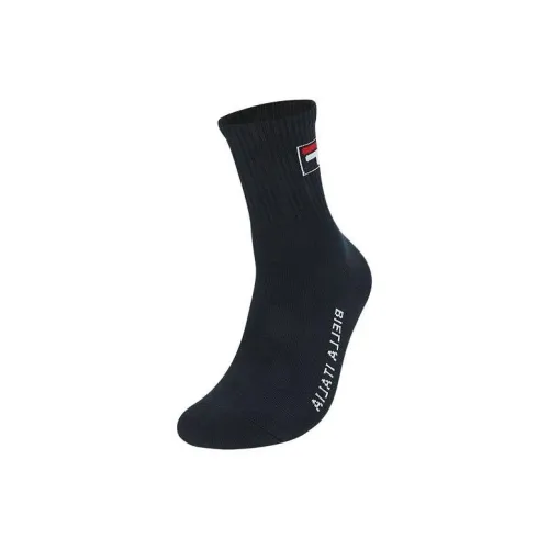 FILA 1 Pack Легенда Синий Мужской MID Носки до икры