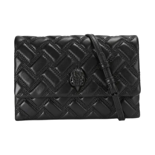 Kurt Geiger London Сумка через плечо из кожи женская черная