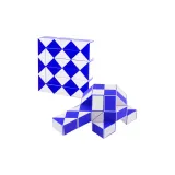 Синий и белый волшебный линейка