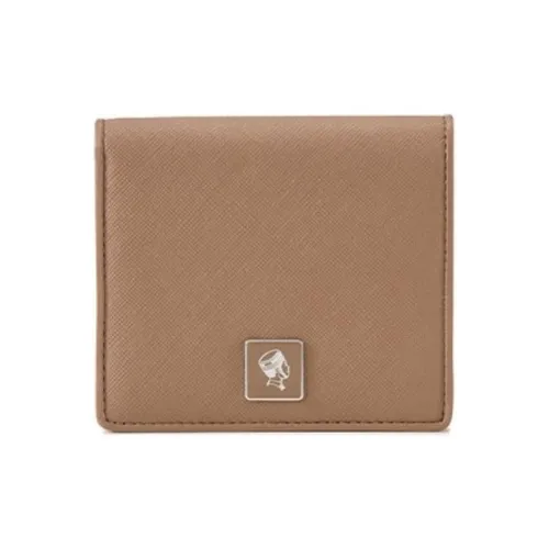 PORTER Leather Монетница Унисекс Коричневый