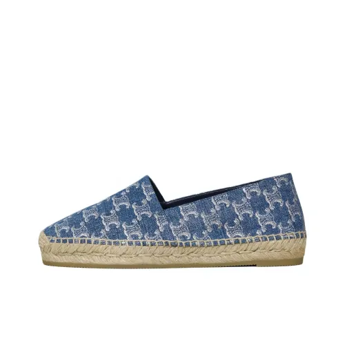 CELINE Triomphe Espadrilles Женские Blue