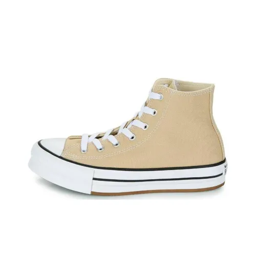 Converse Chuck Taylor All Star Износостойкий и Легкий Высокий Топ Кеды Женские Коричневый