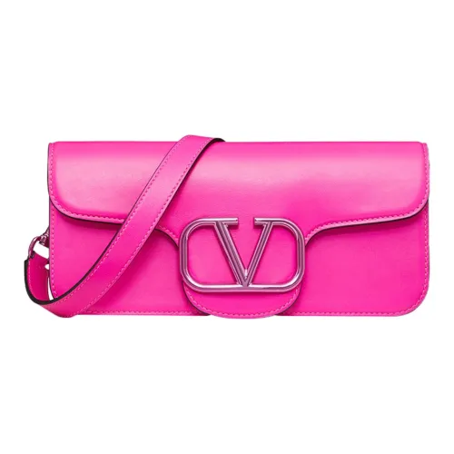 Valentino Garavani Телячья кожа Сумка через плечо Сумка на плечо Мужская Розовая