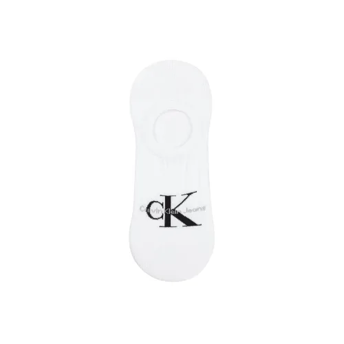 Calvin Klein 1 упаковка Белые Мужские Носки без видимого края