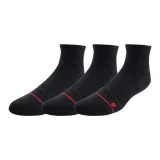 3 пачки - носки Defense Low-Top (черные)