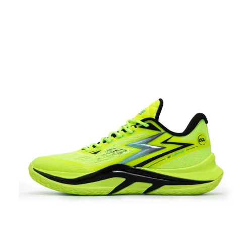 361° Свет UP 1 Амортизаторы Устойчивый к истиранию Дышащий Низкий Топ Беговые кроссовки Мужские Солнечный Желтый