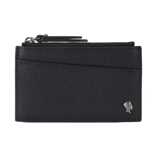 PORTER Leather Монетница Унисекс Черный