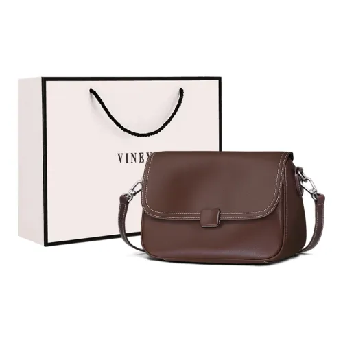 VINEY Сумка через плечо из коровьей кожи сумка на плечо обычная женская кофейного цвета