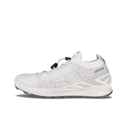 Lowa Fusion Slip-Resistant Abrasion-Resistant Shock Absorbers Альпинистская обувь Женская Белая Черная