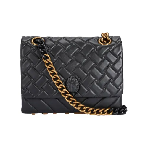 Kurt Geiger London Lambskin Crossbody Bag Shoulder Bag Large Women's Black